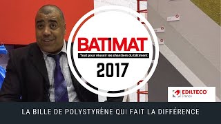 Batimat 2017 - La bille de polystyrène qui fait la différence