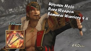 Ujiyasu Hōjō Rare Weapon - Samurai Warriors 4 II