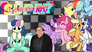 Прохождение Super Lesbian Horse RPG #5 [Любовные разборки и Дэнни Дэвито]