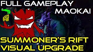 Goalkeeper Maokai on New Summoner's Rift - League of Legends Full Gameplay Commentary