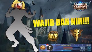 GG GILA HERO INI DI BUFF JADI SUPER SADIS !!! WAJIB DI BAN DI RANKED - MOBILE LEGENDS