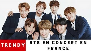 BTS EN CONCERT À PARIS - LES BTS VIENNENT EN FRANCE LE 19 & 20 Octobre 2018 TRENDY#1