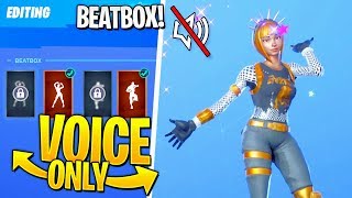 I recreated Fortnite Dance Music using my *Voice* only..!! (Beatbox)