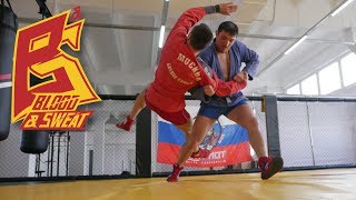 Подножка с проворотом. Самбо и грэпплинг. Евгений Насыров.