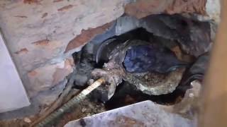 Замена чугунной канализацию на полипропиленовую