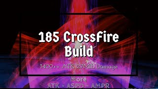 3400++ ATK & 2.76mil damage CrossFire Build - More ATK, ASPD, AMPR -  Toram Online - not4u2nv