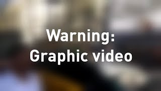 Barcelona attack eyewitness video