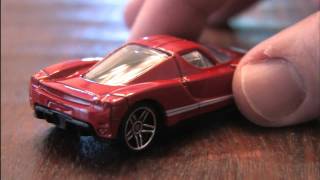 ENZO FERRARI Hot Wheels review by CGR Garage