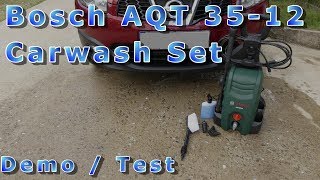 Bosch AQT 35-12 washer - demo test