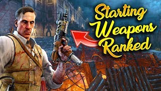 Ranking All BO4 Zombies Starting Weapons From Worst to Best...