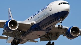 Боинг 777 Трансаэро / Аэропорт Домодедово 2010