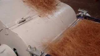 2M ENGINEERS, BANGALORE DEVELOPED AUTOMATIC DOUBLE HEAD 2 PLY YARN SPINNING MACHINE .