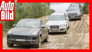 Porsche Macan vs. Audi Q5 vs. Mercedes GLK