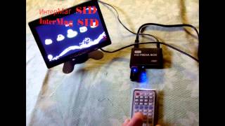Универсальный медиаплеер HDMI, USB, SD, AV
