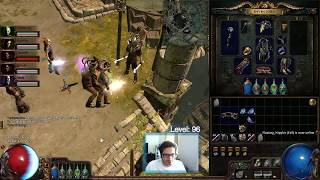 Path of Exile Hardcore: Crafted one of the best Shields on Server