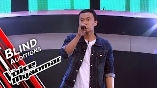 Zayye Paing - အေမ့ရဲ႕ဒုကၡအိုးေလး (Htoo Eain Thin) | Blind Audition - The Voice Myanmar 2019