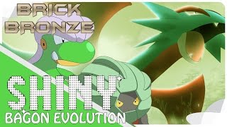 Roblox: Pokemon Brick Bronze - SHINY BAGON, SHELGON AND SALAMENCE EVOLUTION!