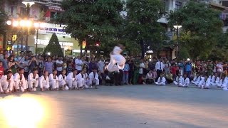 Phần 1 | Biểu diễn Taekwondo Việt Nam tại phố đi bộ  Nguyễn Huệ | Thái cực đạo | Tricking | Kicking