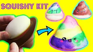 Làm Squishy Poop Bằng Bộ Kit Mỹ - Squishy DIY