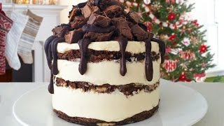 CHOCOLATE BROWNIE CHEESECAKE RECIPE How To Cook That Ann Reardon
