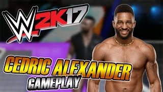 WWE 2K17 - Cedric Alexander Gameplay [CAW]
