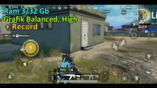 Gameplay PUBGM di Asus Zenfone Max Pro M1 3/32 + Record