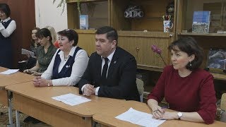 Глава администрации Борис Беляев посмотрел занятия в школе №10