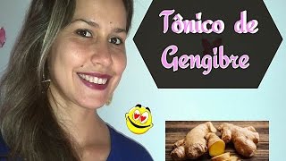 Tônico de gengibre caseiro: Combate a queda capilar, ajuda no crescimento