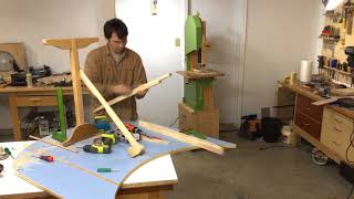 Building an extension table for a round  table