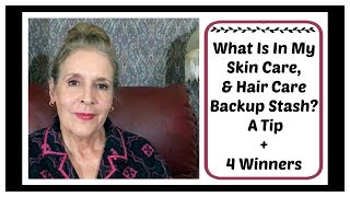 What Is In My Skin Care, & Hair Care Backup Stash? A Tip + 4 Winners