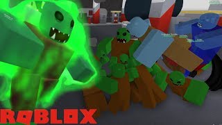 ЗОМБИ! ЗОМБИ! ЗОМБИ! Повсюду ЗОМБИ! Я выживу? [Roblox Zombie Attack ]