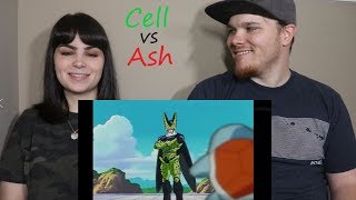 Cell vs Ash Ketchum REACTION. Dragonball Z Abridged