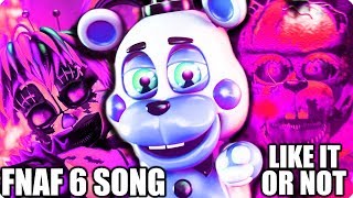 NIGHTCORE | FNAF 6 SONG (Like It Or Not) LYRIC VIDEO - Dawko & CG5