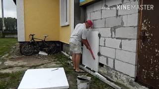 Как утеплить дом снаружи своими руками пенопластом