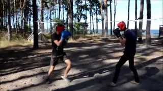 Бокс в лагере Жизнь Лебедев vs Сидоров Петров