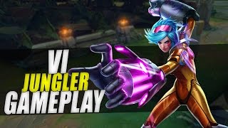 VI JUNGLER GAMEPLAY - GANK INFALÍVEL - League of Legends [ PT-BR ]