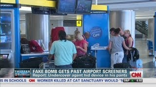 Report: Airport security didn't catch fake bomb
