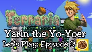 Terraria 1.3 Yoyo Let's Play Part 9: Lava, Armor, & an Old Man! (1.3 expert playthrough)