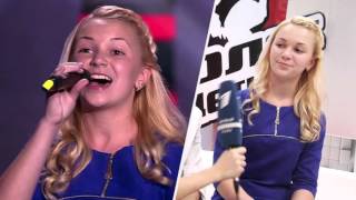 Алина Изотова - Интервью после Слепого прослушивания - Голос Дети - Сезон 3