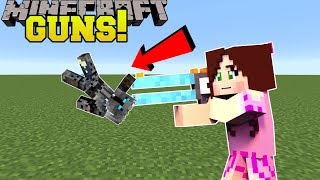 Minecraft: SHOOTING GUNS!!! - Animation