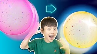 手工DIY製作超大夜光彈力球啦！趣味玩具  小伶玩具 | Xiaoling toys