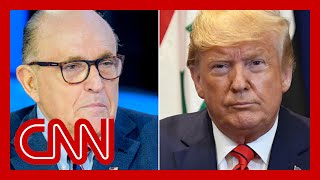 Trump contradicts himself on Giuliani and Ukraine, misleads on Vindman
