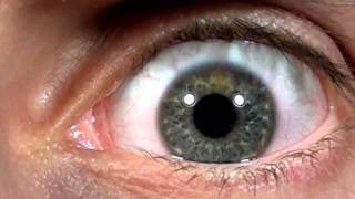 Eyes in slow motion