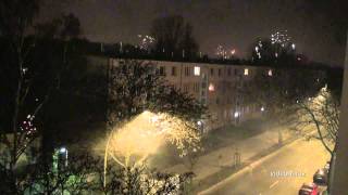 Silvester 2012 / 0:02 Uhr Berlin feiert+12 Meter  Chinakette