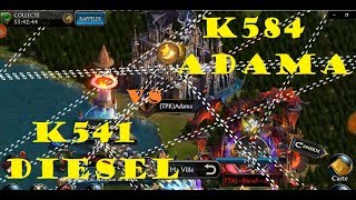 King of Avalon : KvK K541 vs K584 Part 3: Adama tries to take his kingdom back