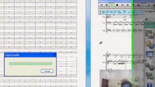 How to export audio in Sibelius