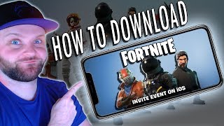 HOW TO DOWNLOAD FORTNITE MOBILE GAME!! IOS & ANDROID PHONE & TABLET APP BETA INVITE CODE DOWNLOAD