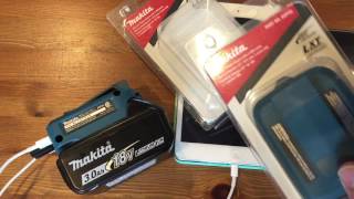 Makita LXT 18V USB Charger ADP05 Power Source (Switch Version) Unboxing