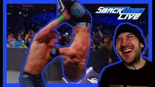 REACTION | AJ Styles Vs John Cena | WWE Smackdown Live Feb. 27, 2018
