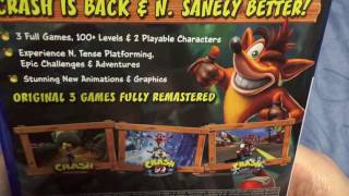 Crash Bandicoot N Sane Trilogy Распаковка Playstation Эксклюзива Легендарной Трилогии